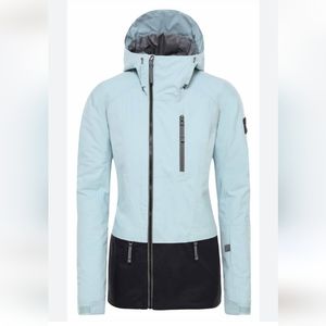 The North Face Women's Superlu Ski/Snowboard Jacket S Cloud Blue/Black